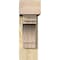Ekena Millwork Merced Block Rough Sawn Bracket w/ Offset Brace, Douglas Fir, 6"W x 18"D x 18"H BKT0604X18X18MRC05RDF - alternate 2